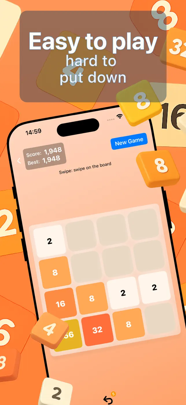 2048 Logic Puzzle Match screenshot 2