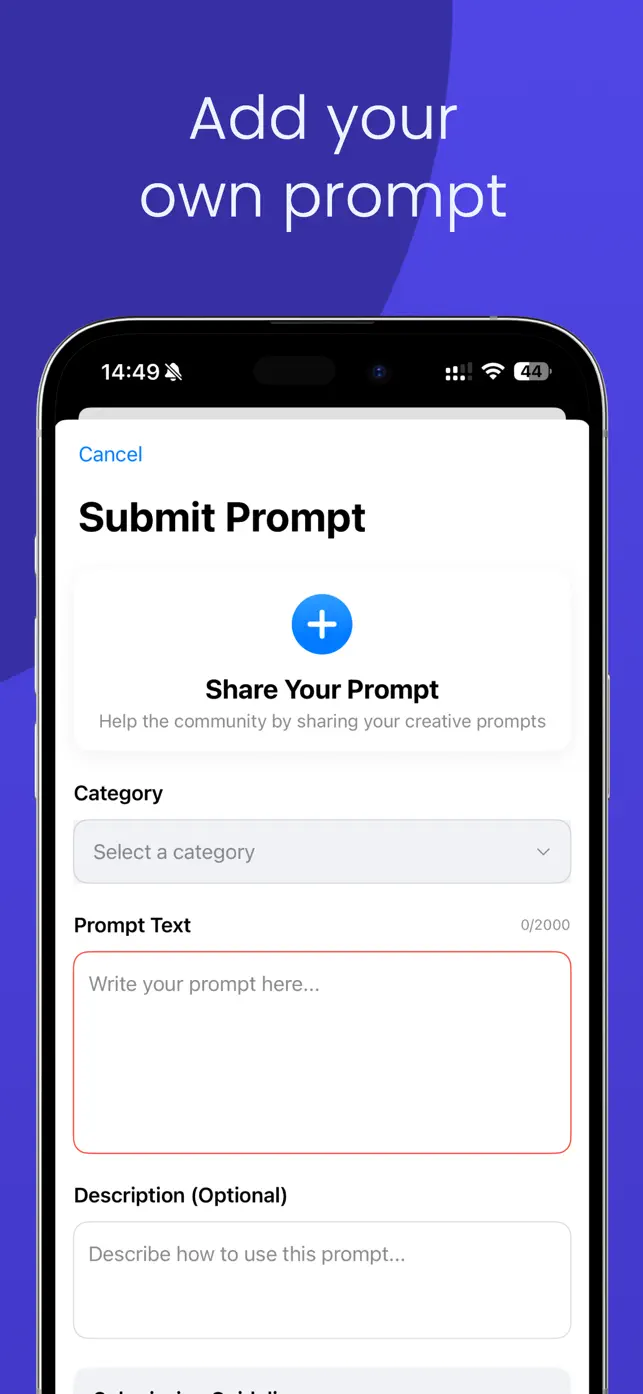 AI Prompts Helper & Generator screenshot 4