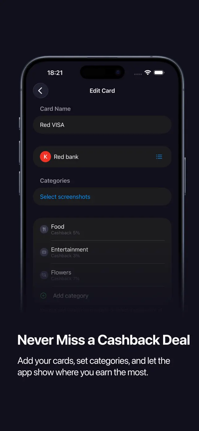 All Cashback: Credit Cards screenshot 1