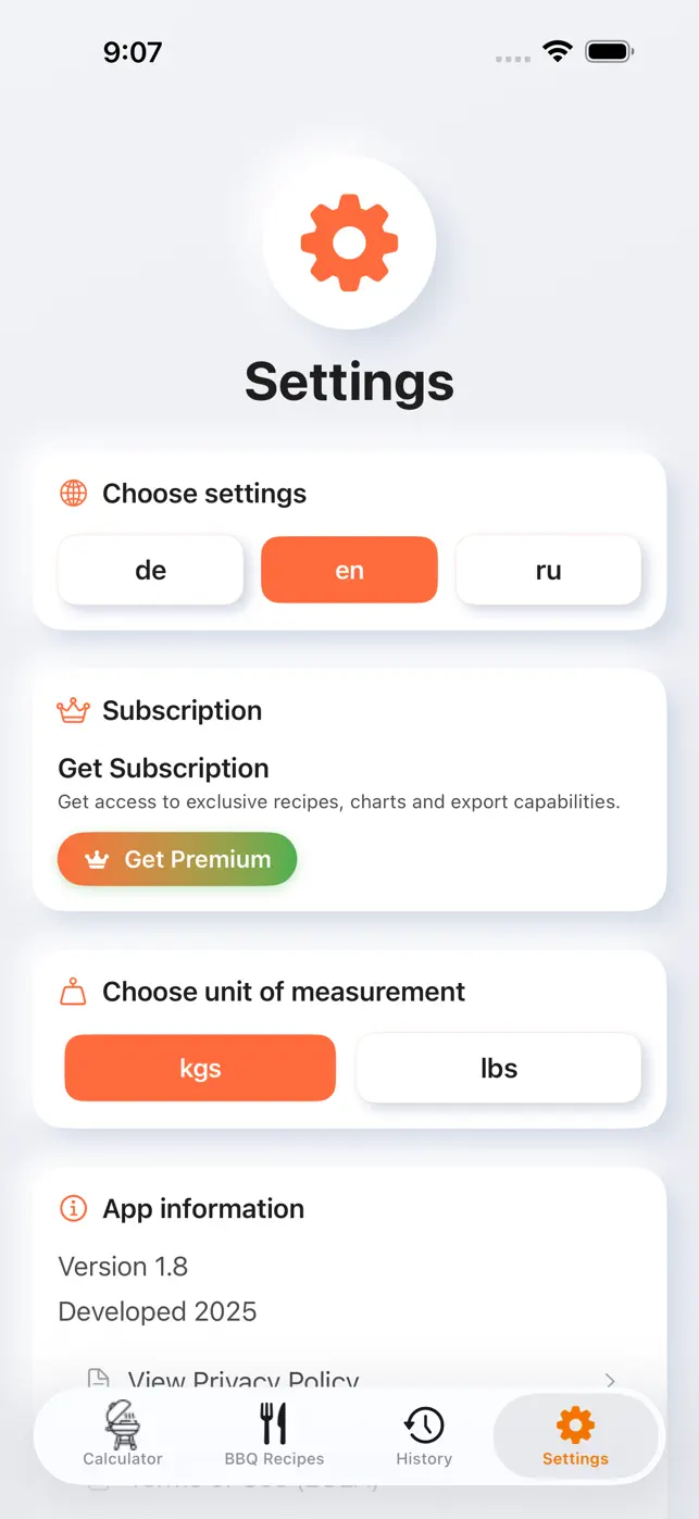 BBQ | Meat Recipes & Calculator screenshot 3