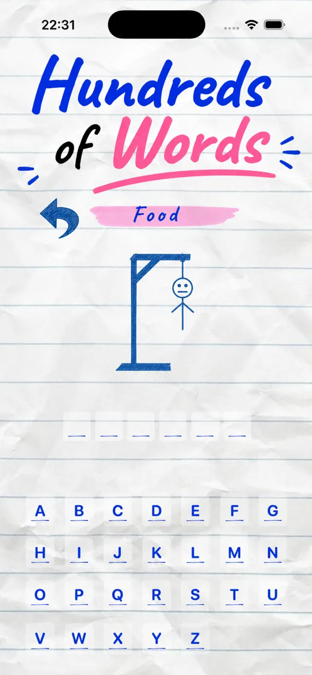 Hangman: Guess Word Game screenshot 4